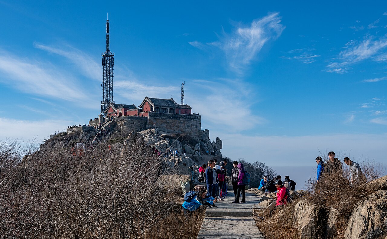 Summit temple of Mount Tai