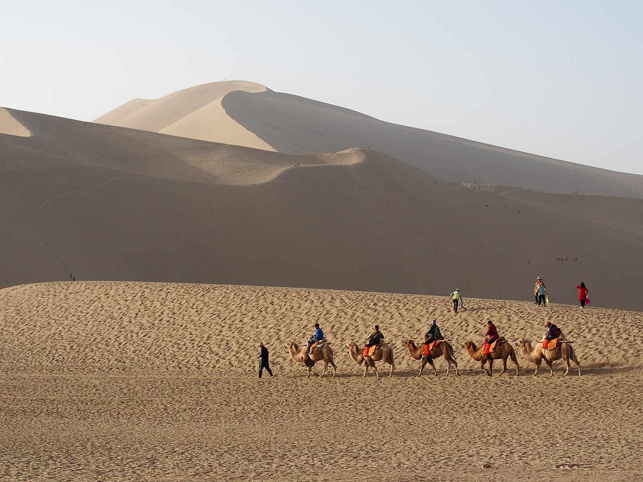 The open Gobi desert near Dunhuang