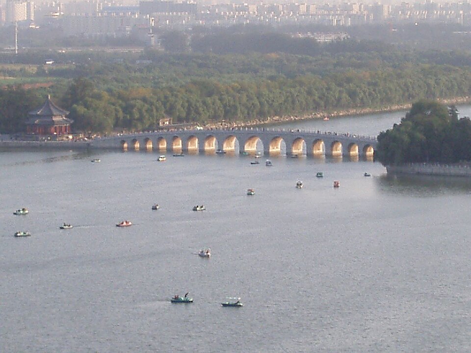 Kunming Lake and the long corridor at the Summer Palace