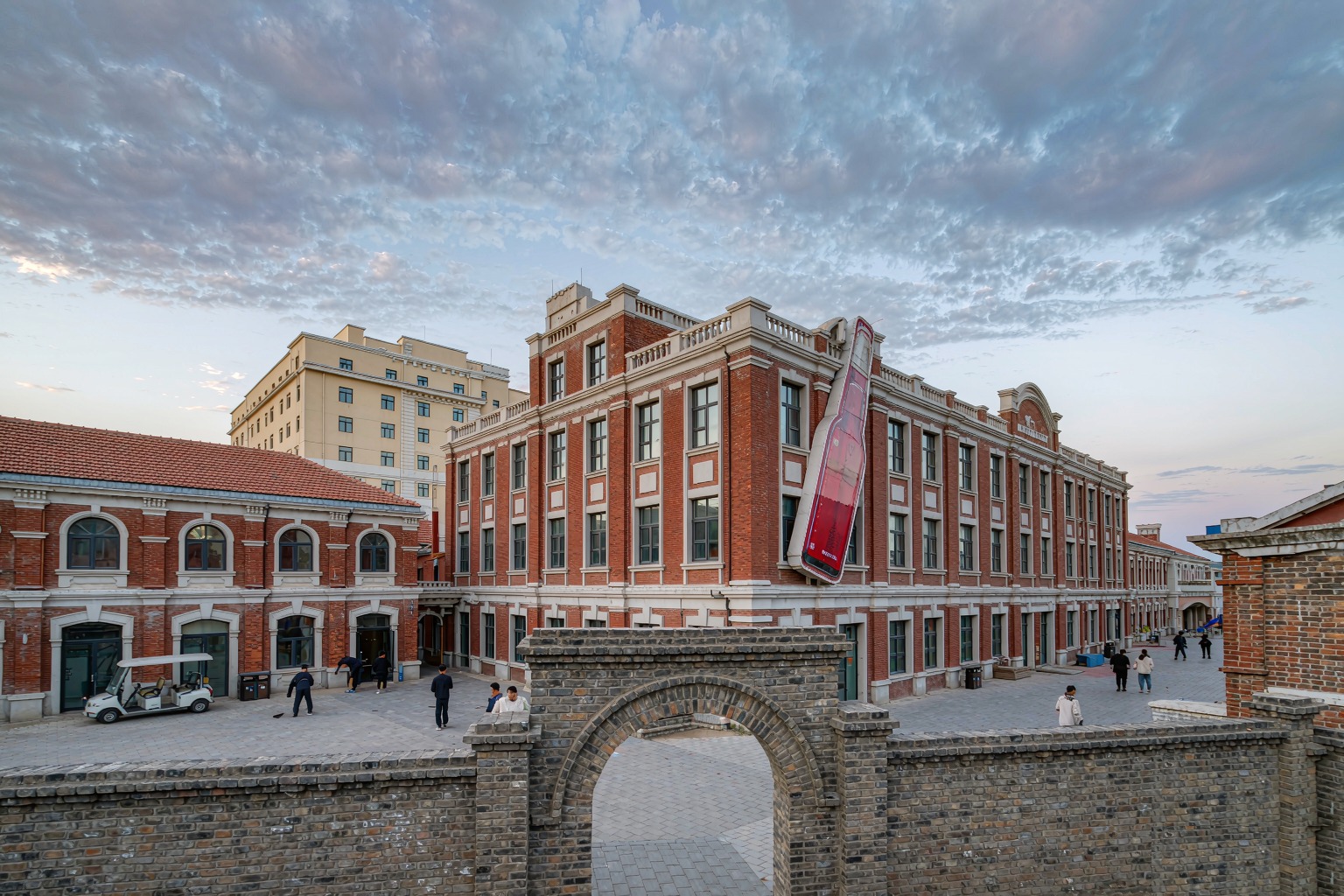 Tsingtao Beer Museum in the 1903 red-brick brewery buildings on Dengzhou Road